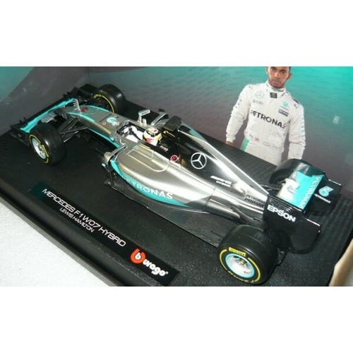 MERCEDES F1 W07 Hybrid, Lewis Hamilton, 1/18 SCALE  - Picture 1 of 2