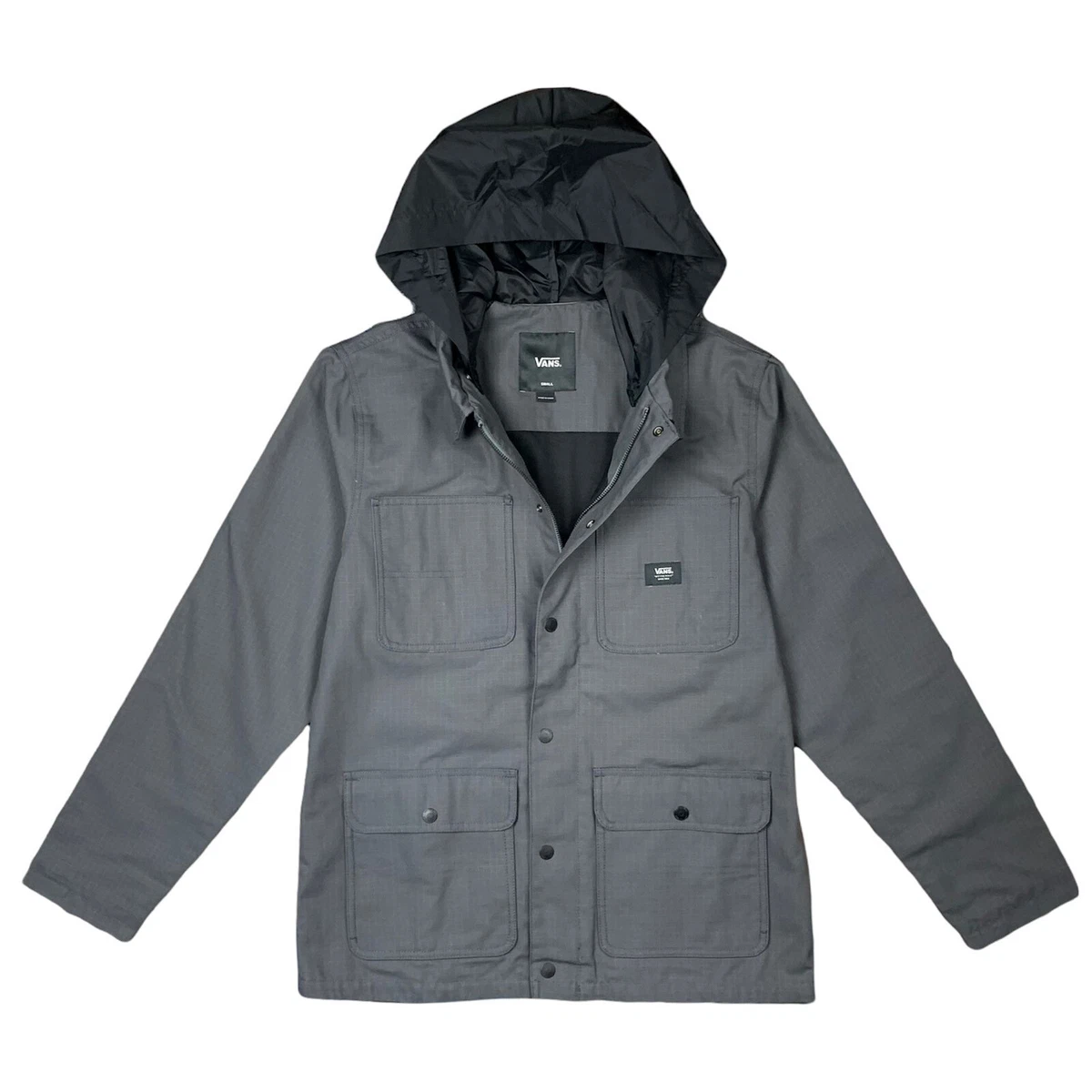 Vans on sale jacket Grey