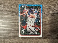 2024 Topps HolidayBryce Harper Candy Cane Bat Variation SP #H179 Phillies