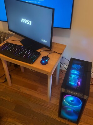 Brand New custom built PC with AMD RYZEN NVDIA GPU