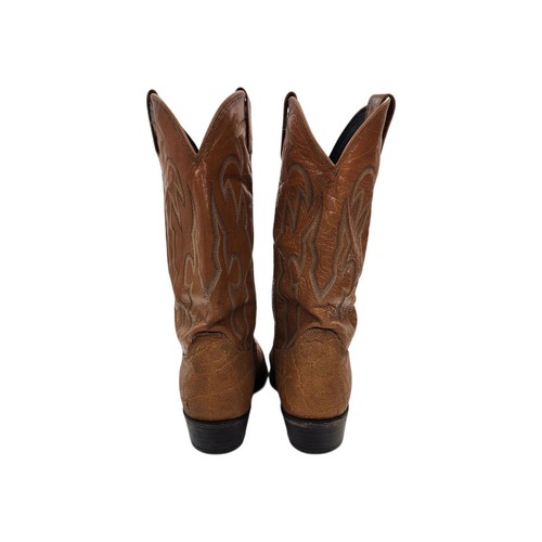 Dan Post El Paso Men’s Size 10½ D Western Boots Brown Leather 713784 - Picture 5 of 12