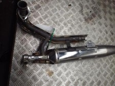 Yamaha XVS650 XVS 650 Dragstar 1997-On Rear Exhaust Silencers & Rear Downpipe 