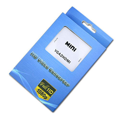 VGA zu HDMI + Audio Stereo Konverter Wandler Adapter TV Monitor - Bild 4 von 7