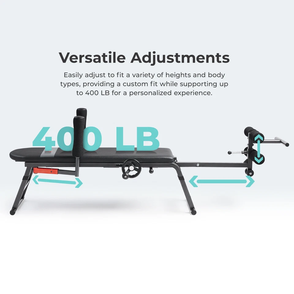 Mesa de descompresión Sunny Health & Fitness inversión tracción y estiramiento BH623052 Foto 4 de 4