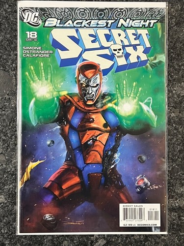 Blackest Night: Secret Six, Vol. 3 #17, 18 (2010, DC Comics) Lot x2 - Picture 3 of 3