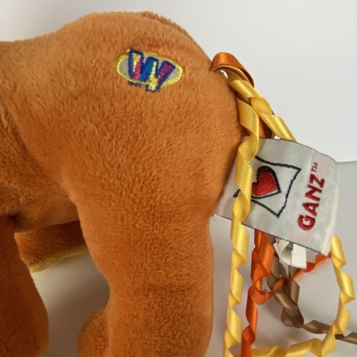 Ganz Webkinz lion curly ribbon main plush colorful - Picture 3 of 9