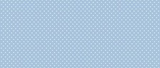 Pvc Wipe Clean Vinyl Tablecloth Small Light Blue / white Polkadots (powder blue)
