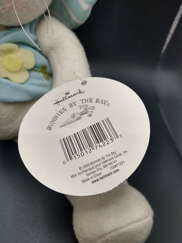 Bunnies by The Bay Buttercup 13” Bunny Rabbit Stuffed Animal NWT '02 Hallmark - Picture 10 of 12
