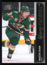 2021-22 Upper Deck #730 Mason Shaw Young Guns RC