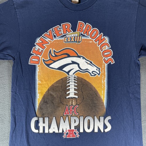 Vintage starter Denver Broncos AFC champions youth shirt XL Super Bowl XXXIII 33 - Picture 2 of 8
