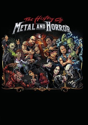 The History of Metal and Horror (DVD) Alice Cooper Rob Zombie Tom Savini GWAR