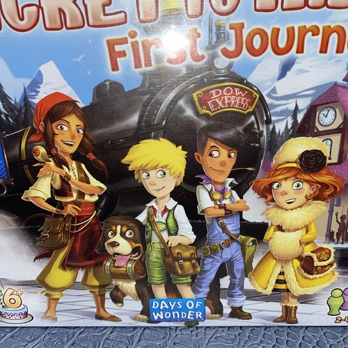 NEW! Ticket to Ride First Journey Board Game Train Route-Building Strategy Game - Picture 2 of 5