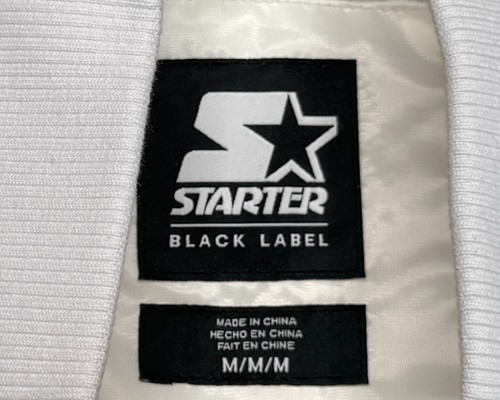 Starter Black Label NBA Atlanta Hawks Member Since 68 Satin Jacket Size Medium - Picture 8 of 11