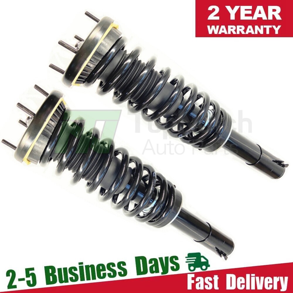 2x Front Shock Struts Assys For Jaguar XJ XJR575 XJR X351
