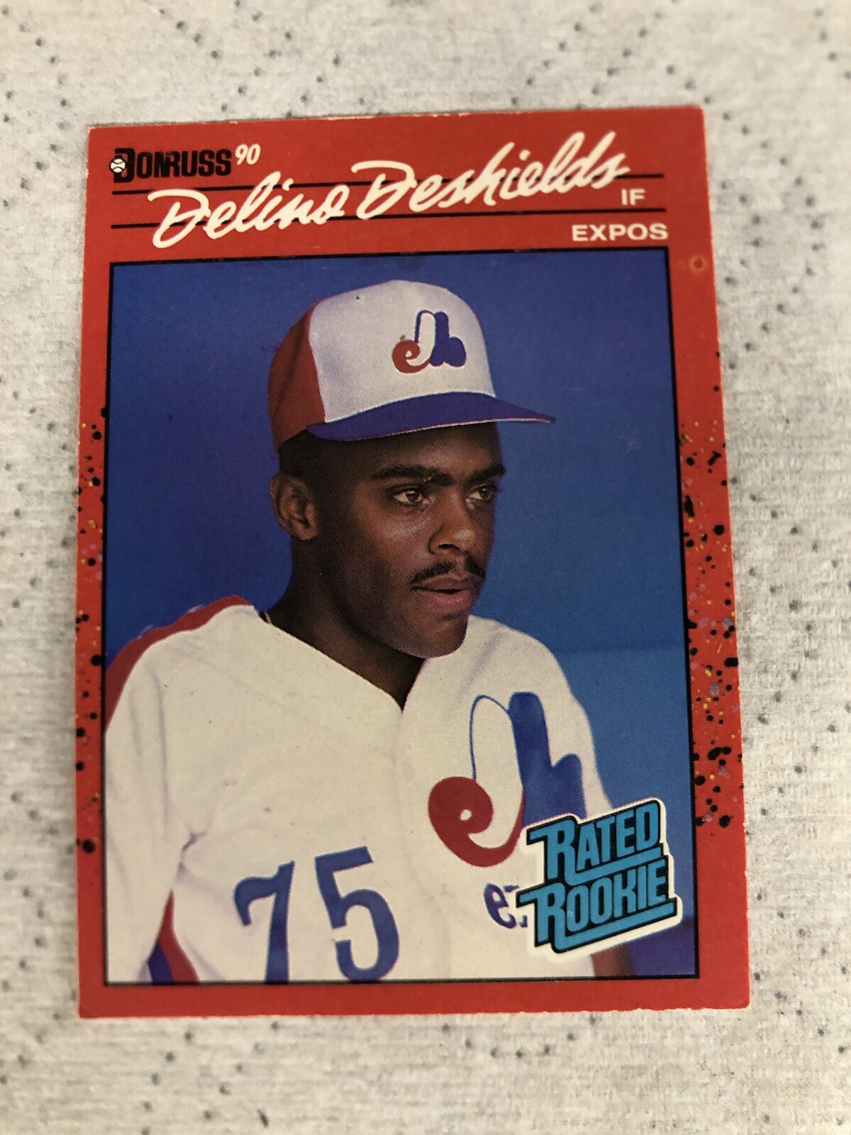 1990 Donruss #42 Delino DeShields
