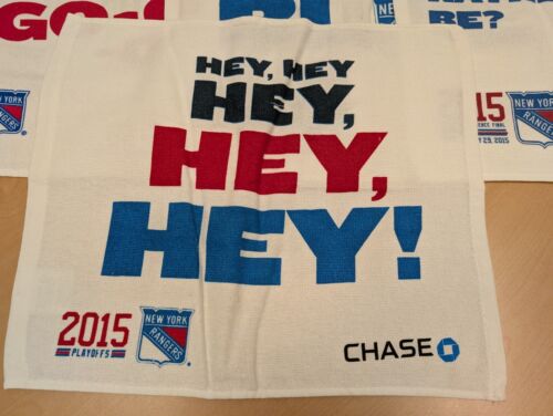 Lot of SEVEN NY Rangers Rally Towels 2015 Playoffs MSG Rangerstown - Picture 2 of 8