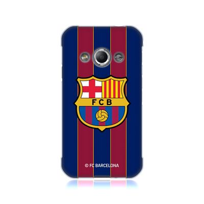 OFFICIAL FC BARCELONA 2020/21 CREST KIT SOFT GEL CASE FOR SAMSUNG PHONES 4