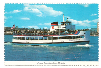 San Diego California CA Postcard Marietta Excursion Boat