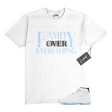 11 Legend Blue 2024 Black White T Shirt to Match FAM Jordan