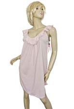 NWT $72 Oscar de la Renta Chemise Nightgown SMALL/MEDIUM/LARGE Ruffled Neck