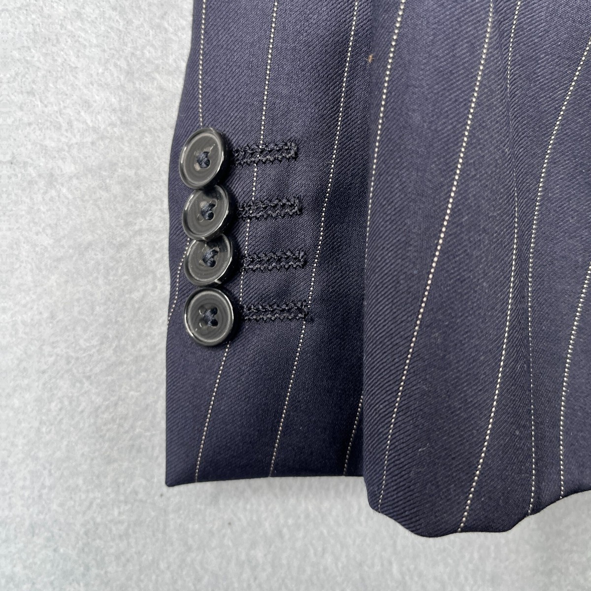 美品　Ermenegildo Zegna TROFEO ジャケット 44サイズ Ermenegildo Zegna Trofeo Suit Jacket Wool 44R (54 Euro) Navy Blue