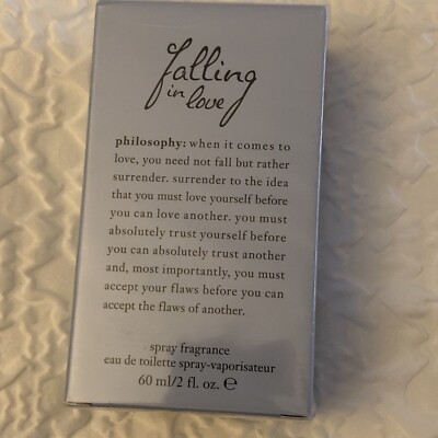 Philosophy Falling In Love Eau de Toilette Spray 60ml Full Size Sealed NIB