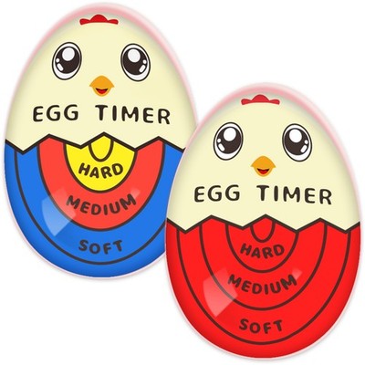 Egg Timer for Soft Medium Hard Boiled Eggs Water Submersible 2 Pcs