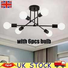 Vintage Led Ceiling Light Fitting Ceiling For Bedroom Living Front Room Kitchen