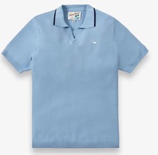 168 Paper Planes Mens Polo Shirt Golf Size Large Short Sleeve