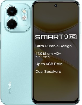 Infinix SMART 9 HD (Mint Green, 64 GB) (3 GB RAM)
