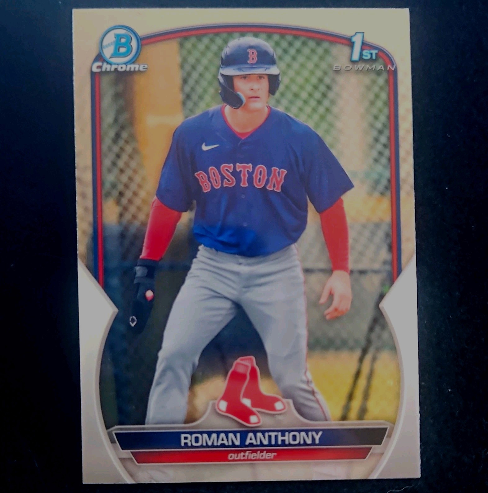 Topps 2022 Bowman Chrome Prospects Roman Anthony Red Sox #BCP-71 1st Bowman