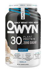 OWYN Pro Elite 30g High Protein Powder, Vanilla Flavored, 2.96 lbs.