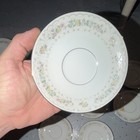 Fine China Carleton 6215 Floral Porcelain Round Saucers Set of 8 Japan — photo 2