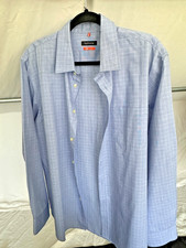Van Heusen Traveler Button Up Long Sleeve Collared Shirt Men's L