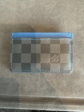 Louis Vuitton Slim Card Holder Damier  Blue