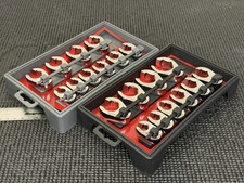 Nos Craftsman 20pc Drive Metricsae Flare Nut Crowfoot Wrench Set - 42048 Nos Craftsman 20pc Drive Metricsae Flare Nut Crowfoot Wrench Set - 42048