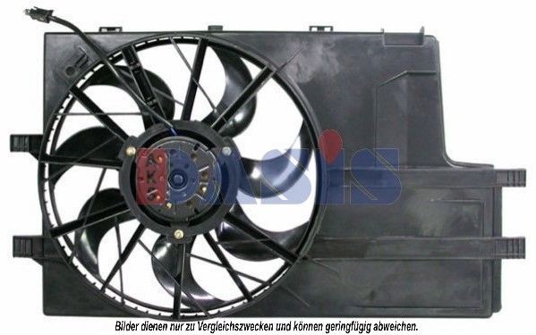 AKS Dasis LüFter, MotorküHlung 128131N FüR MERCEDES-BENZ-image