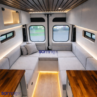 Maßgefertigte Schaumstoff-Sitzkissen nach Maß Campervan Caravan Wohnmobil Boot UK
