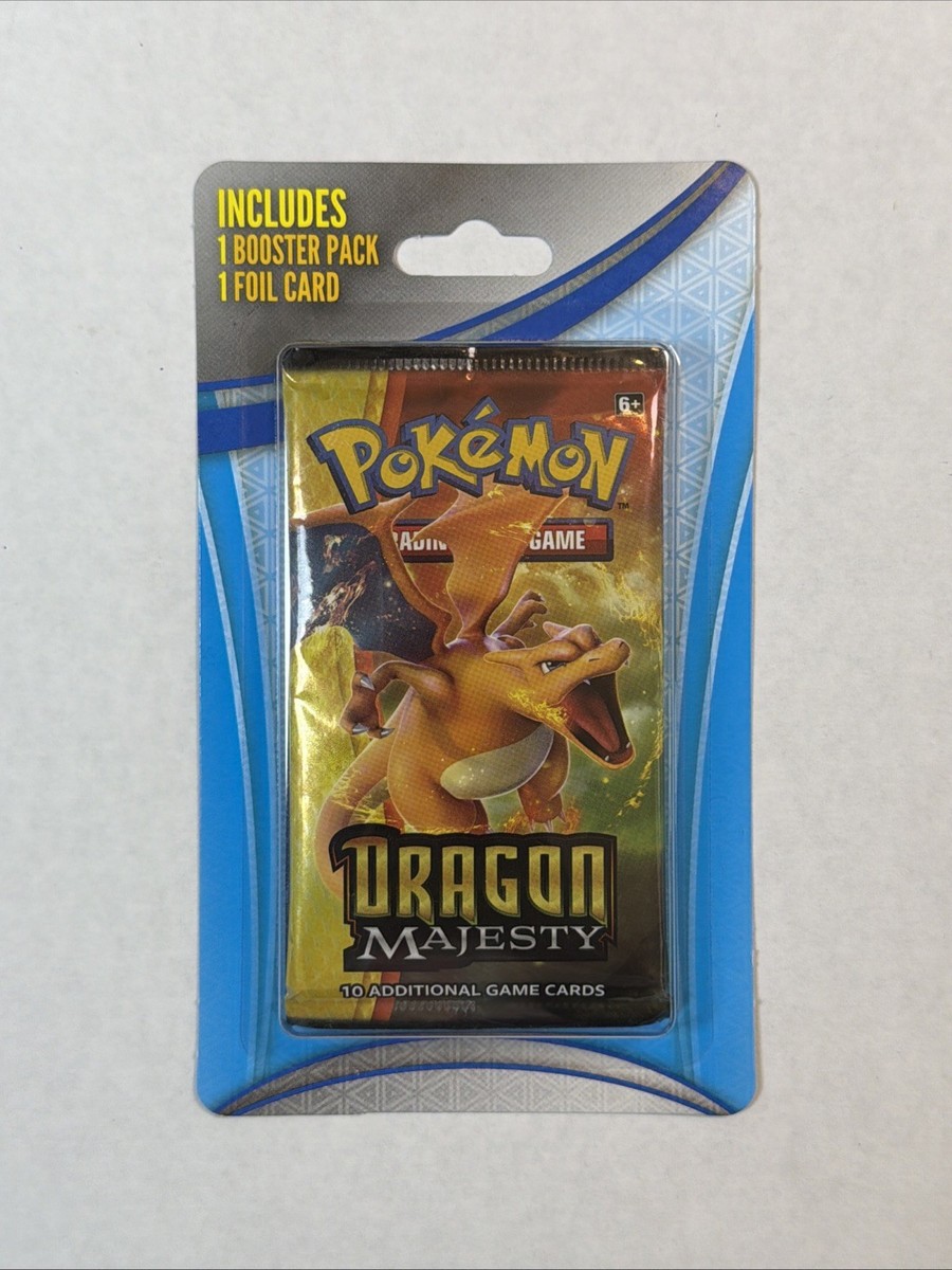 Pokmon TCG Dragon Majesty Blister Pack Charizard Art | eBay Pokmon TCG Dragon Majesty Blister Pack Charizard Art | eBay