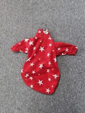 Handmade Red Star Whippet Fleece with front legs 20"
