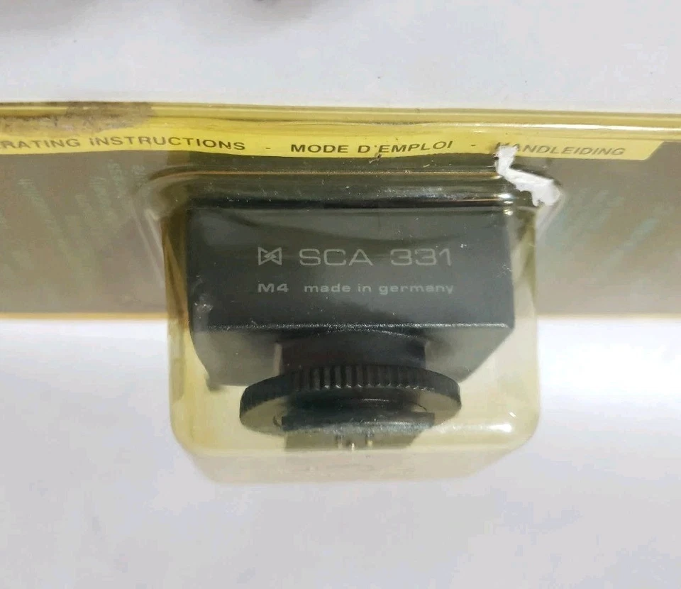 METZ - SCA 331 - ADAPTADOR FLASH - ADAPTADORES por FLASH - Cámara de fotos MINOLTA Foto 3 de 3