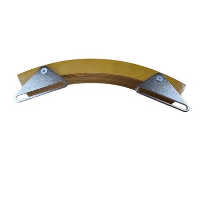 Rim Click Block Snappy Snare Drum Felgen Riser Block Curved für Tonstudio