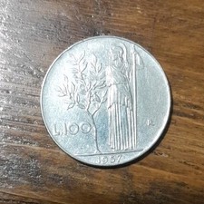 100 Lire Anno 1957