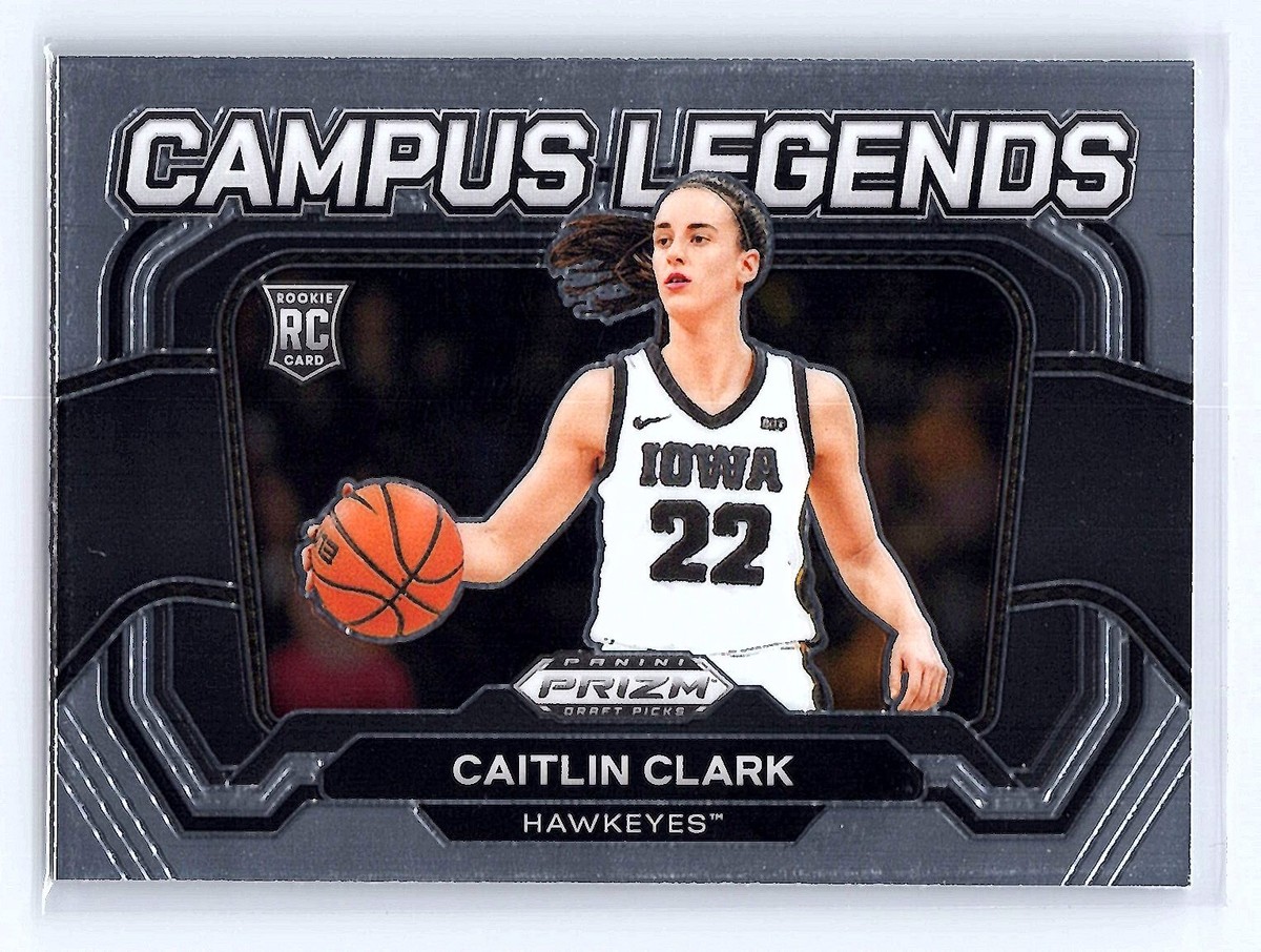 Caitlin Clark 2024 Panini Prizm Draft Picks #5 Campus Legends