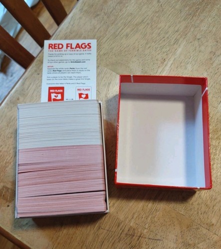 Red Flags the game of terrible dates by Grim Rabbit 3-20 players card game - Picture 3 of 3