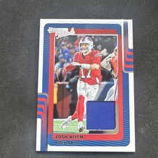 Panini Donruss Josh Allen Donruss Threads Memorabilia #DTH-JAN Bills 2025