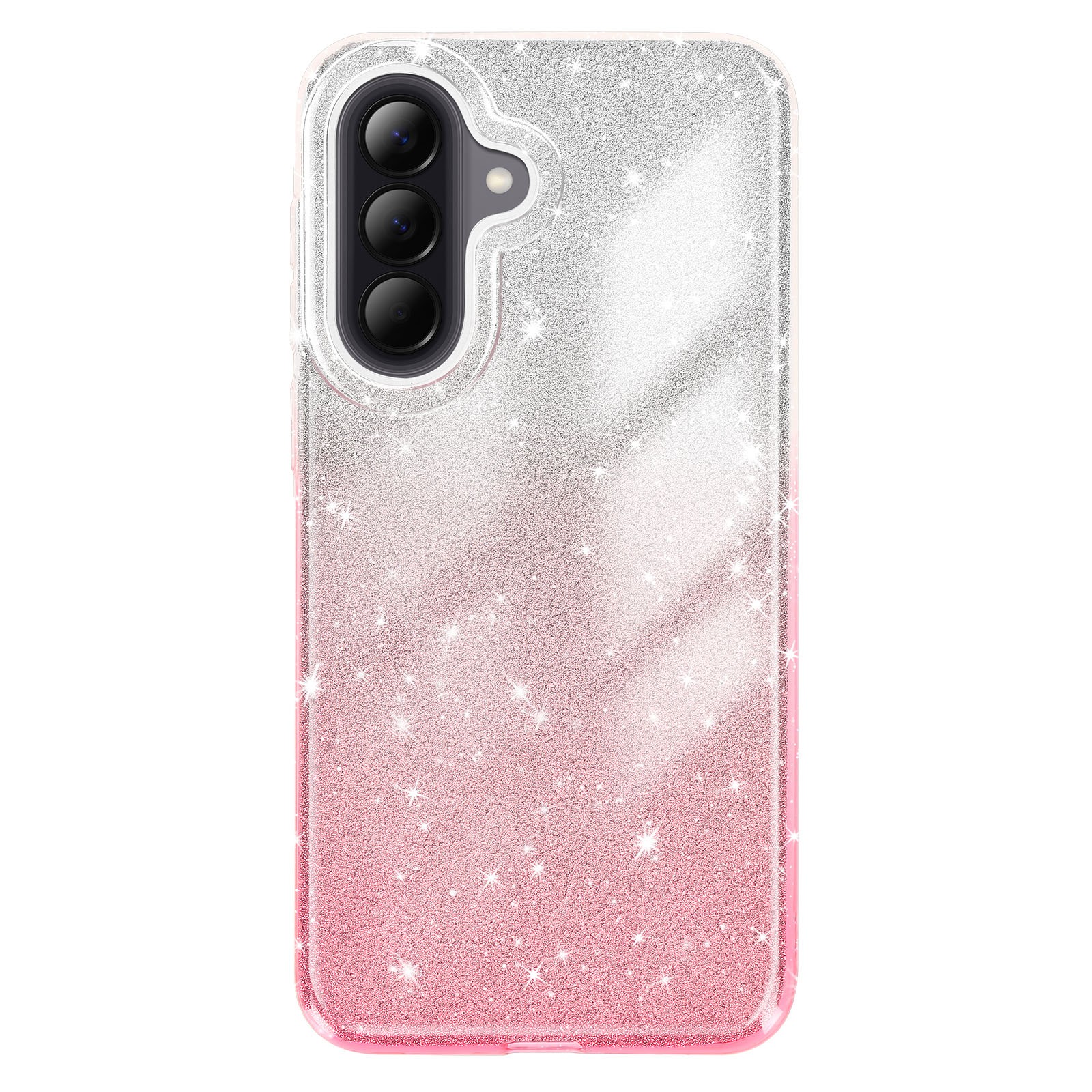 Coque paillettes Galaxy A57 protection caméra multicolore pour smartphone