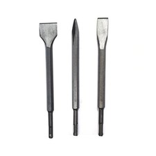 Craftright SDS CHISEL BIT SET 3Pcs Suitable For Wood,Masonry, Stone & Metal Work