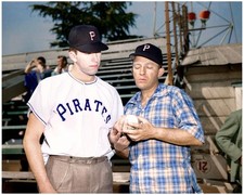 Paul Pettit & Bing Crosby   Colorized 8x10 Print-FREE SHIPPING