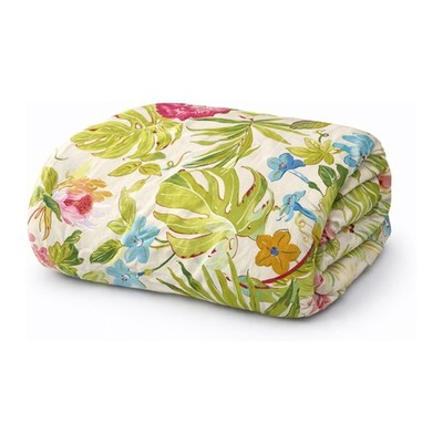 Rose Tree ST Croix Full/ Queen Comforter Floral Pattern  100% COTTON 84x 100